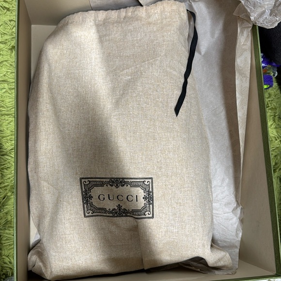 GUCCI in Box Sherry Ophelia Bow Jacquard GG Canvas Zip Tote Bag - VINTAGE - Picture 6 of 10